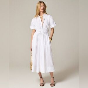 J. Crew Elena shirtdress in cotton poplin